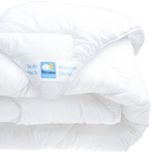 Dreamio Soft All Year Dekbed - 200x200 - Tweepersoons - Enkeldekbed Voor Alle Seizoenen - Ademend & Vochtregulerend - Anti Allergie & Huisstofmijt - Luxe Hotelkwaliteit - Warmteklasse 3 - Zomer & Winterdekbed (4743290019029)