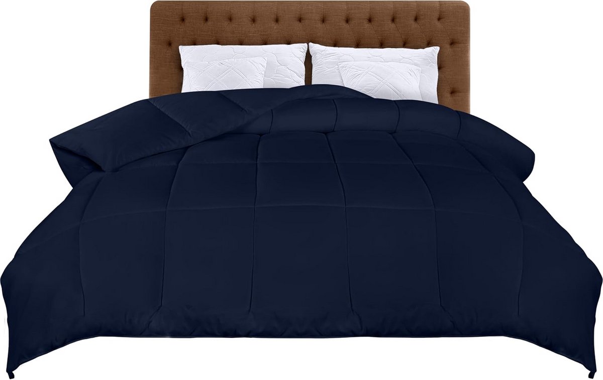 Lichtgewicht Dekbed 200x200 cm - Zacht Gewatteerd Zomerdekbed met Polyester Vulling (9101068477689)