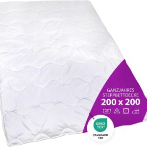 Luxe 4-seizoenen Dekbed 200x200 cm - Anti-Allergie & Wasbaar (9101058178015)