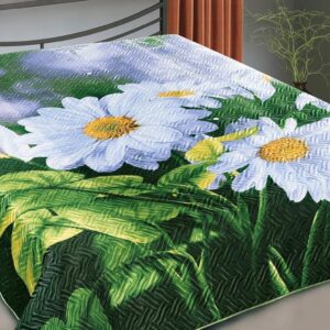 Luxe Bedspreid 200x220 cm - Dubbelzijdig Deken voor Bed en Sofa (9101064632051)