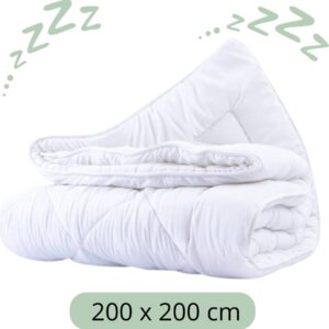 Sleeps Enkel Dekbed - Tweepersoons - 200x200 cm - Anti Allergie - Comfort & Ademend - Zomerdekbed & Winterdekbed (8720847196637)