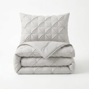 Sleeptime 2 in 1 Dekbed Ruffles - Dekbed zonder Overtrek - Wasbaar Dekbed - 200x200 - Wit (8720578182749)