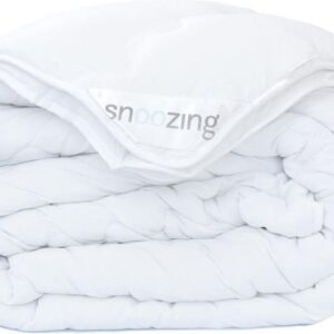 Snoozing Swiss Dreams - Synthetisch - 4-seizoenen dekbed - Tweepersoons - 200x220 cm - Wit (8718801105436)