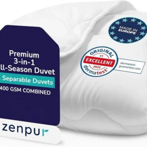 Vierseizoenen Dekbed 200x200 cm - Combineerbaar voor Zomer, Herfst en Winter (9101122019985)