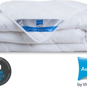 Vitality Pur Cool Night Zomderdekbed - 200x200 - Tweepersoons - Verkoelend, Lichtgewicht & Ademend - Aerelle® Advansa Vezel - Perfect Voor Warme Nachten (4743290028144)