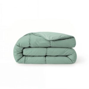 Zelesta Comfort Duo - 200x200 Mintgroen & Lichtgroen - Zomerdekbed zonder overtrek - Zomerdekbed zonder hoes - Zomerdeken - Dekbed met vaste overtrek (8721284919681)
