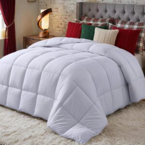 Zeynomax - Dekbed - Microvezel - Hoog thermisch comfort - Wit - Donzen alternatief - Perfect voor volwassenen - 200x220 cm (2014236033501)