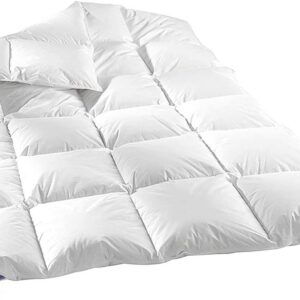 Zomerdekbed 200x220 cm met 1000 g Donsvulling - Ademend en Comfortabel (9101039915196)